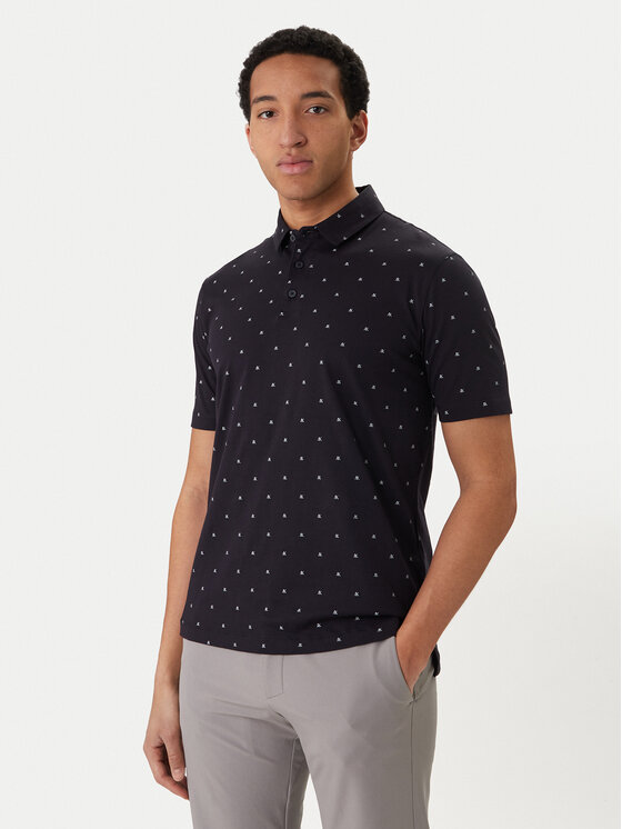 Armani Exchange Armani Exchange Polo XM000735 AF10356 FB434 Negro Regular Fit