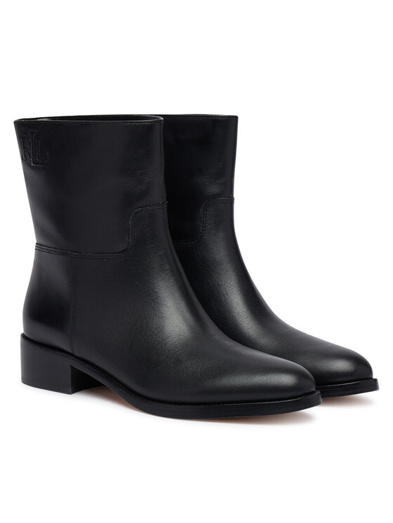 LAUREN RALPH LAUREN Botki LAUREN RALPH LAUREN Kyle Bte Hl 802P15708001 Czarny