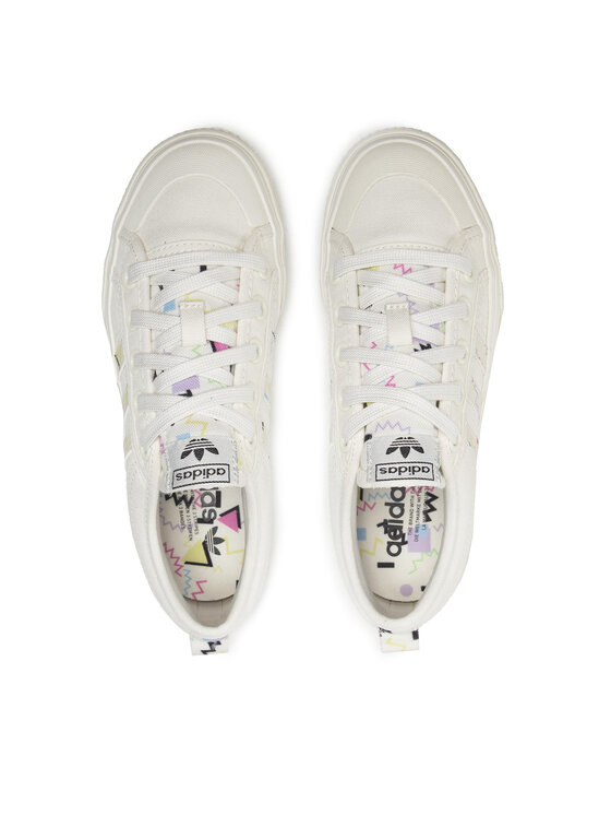 adidas Sportcipők adidas Nizza Platform W HQ8813 Fehér
