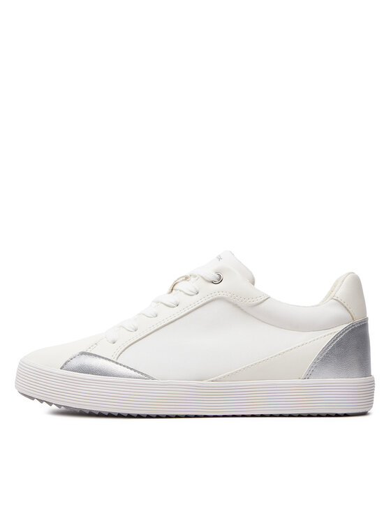 Geox Snīkeri Geox D Blomiee D456HE 0FU54 C1Z1R Balts