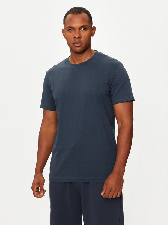 Calvin Klein Jeans Calvin Klein Jeans Majica Institutional J30J326402 Modra Regular Fit