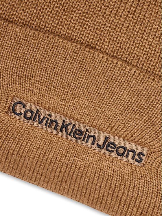 Calvin Klein Шапка Calvin Klein Inst Embro K50K512452 Бежов
