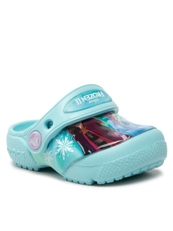 Crocs Шльопанці Crocs FROZEN Fl Disney Frozen II Clog T 206804 Голубий