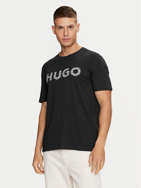 HUGO Hugo T-shirt Dulivio_U243 50519724 Nero Regular Fit