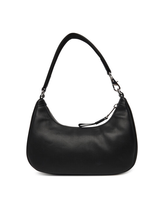 Tommy Jeans Ročna torba Tommy Jeans Tjw Bold Script Shoulder Bag AW0AW17895 Črna