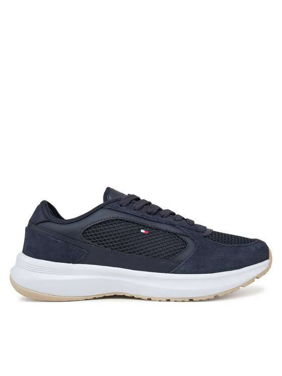 Tommy Hilfiger Sneakersy Tommy Hilfiger Sporty Runner FW0FW08644 Granatowy