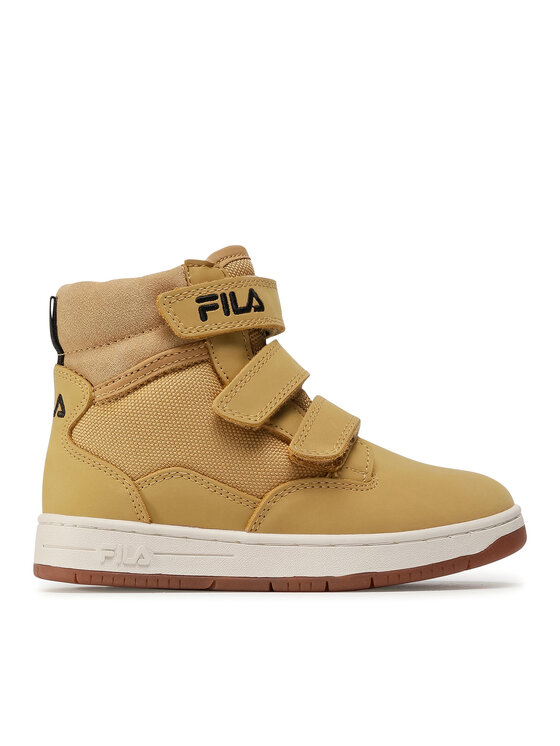 Fila Trzewiki Fila Knox Velcro Mid Jr 1011086.EDU Żółty
