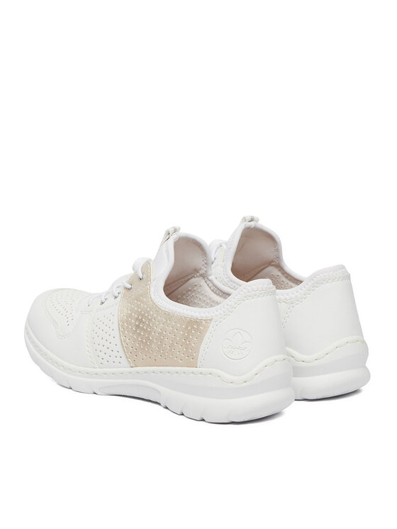 Rieker Sneakersy Rieker CEO-L3254-80 Biela