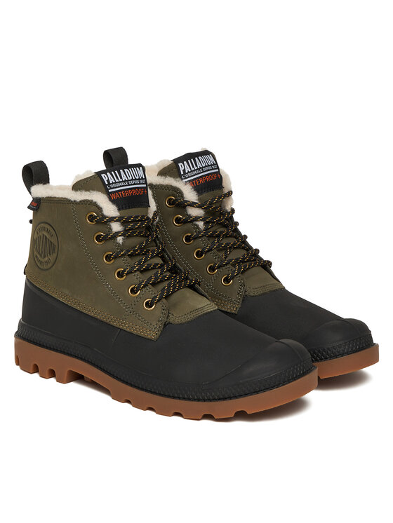 Palladium Черевики туристичні Palladium Pampa Duck Wl Wp+ 79547-325-M Зелений