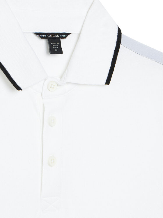 Guess Guess Polo L4GP03 KAPY0 Blanco Regular Fit