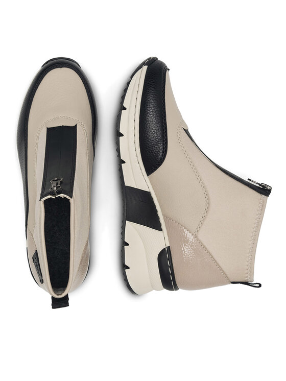 Rieker Členková obuv Rieker N6352-60 Béžová