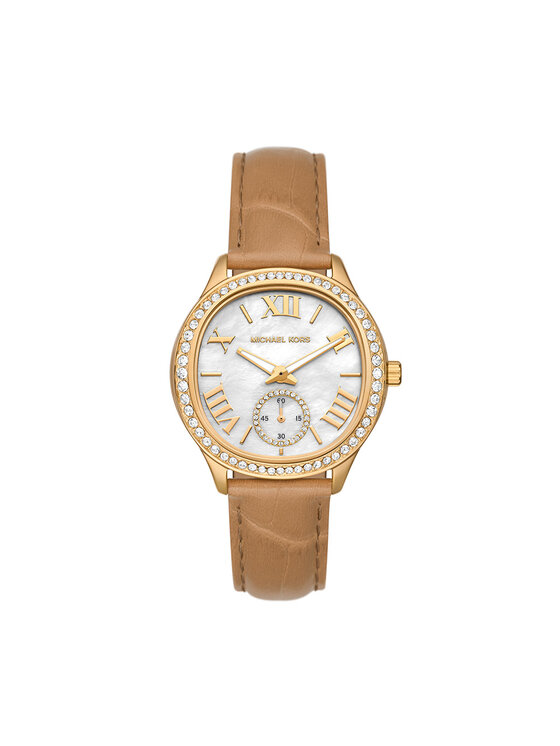 Michael Kors Годинник Michael Kors Sage MK4819 Коричневий