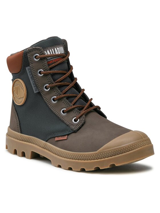 Palladium Outdoorová obuv Palladium Pampa Sc Wpn U-S 77235-236-M Hnedá