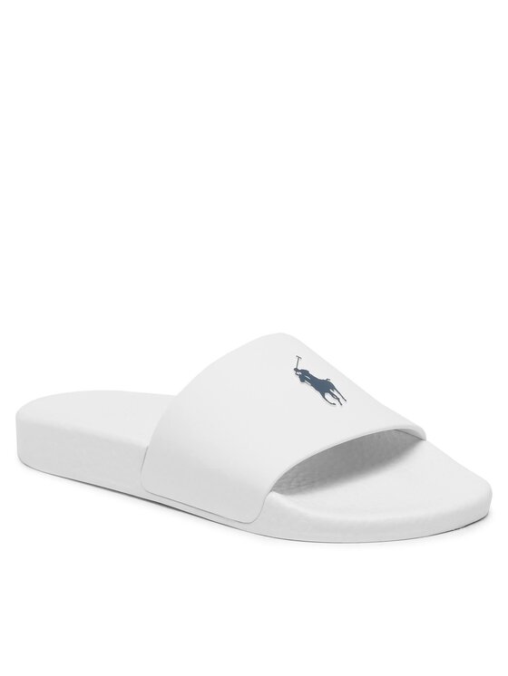 Polo Ralph Lauren Šľapky Polo Ralph Lauren Polo Slide 809892945007 Biela