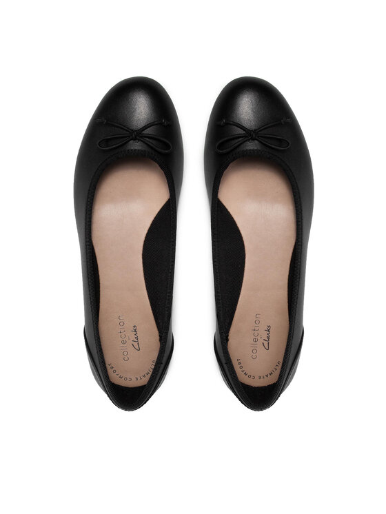Clarks Балетки Clarks Couture Bloom 261154854 Чорний