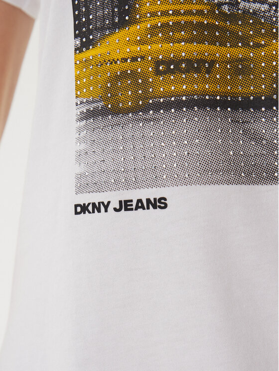DKNY DKNY Camiseta DJ6T1748 Blanco Regular Fit