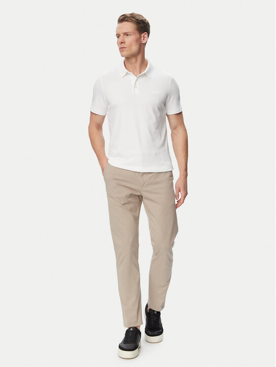 Calvin Klein Calvin Klein Polo LV04LH204G Blanco Regular Fit