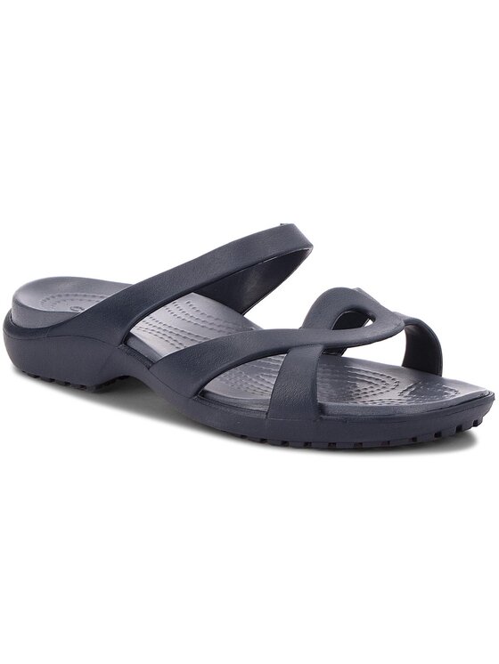 Crocs Šlepetės Crocs Meleen Twist Sandal W 202497 Tamsiai mėlyna