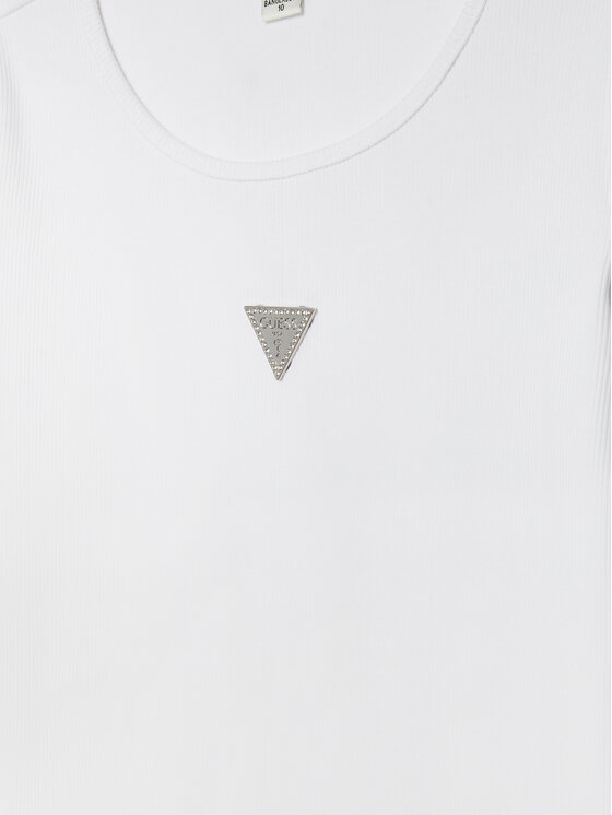 Guess Guess Футболка J5YP03 KB1O1 Білий Regular Fit