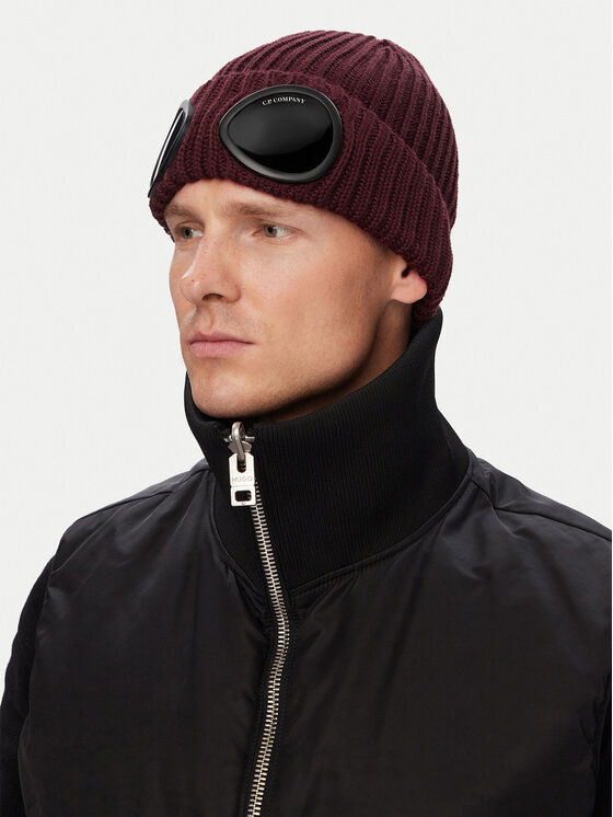 C.P. Company Czapka C.P. Company 21CMAC742A005509A Bordowy