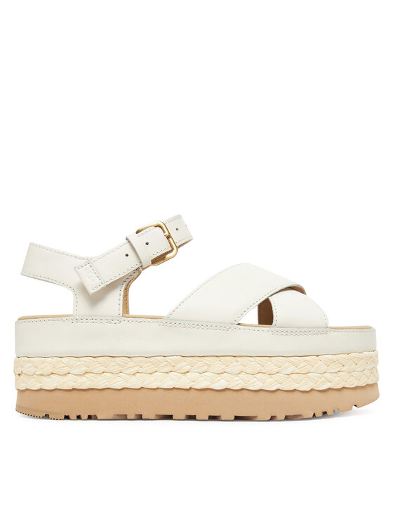 Ugg Босоніжки Ugg W Aubrey Ankle Strap 1169650 Écru