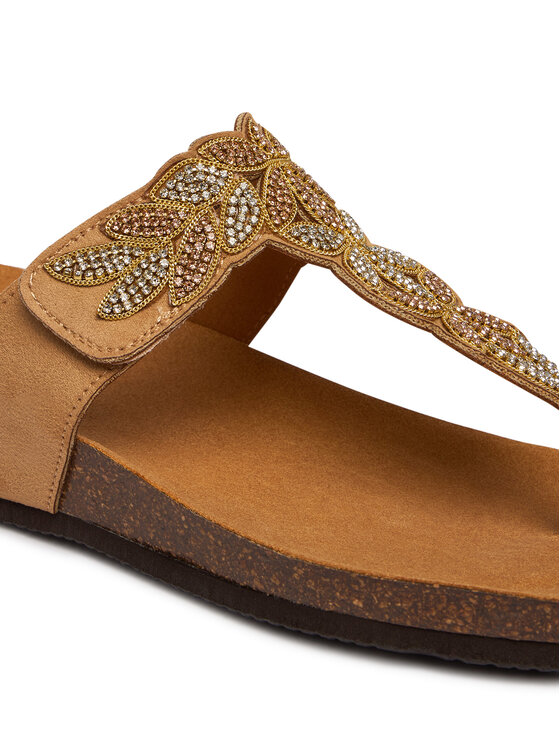Scholl В'єтнамки Scholl Otranto Flip-Flop MF00695 Коричневий