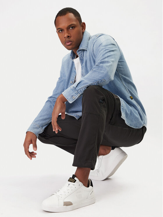 G-STAR G-Star Raw Szövet nadrág Rovic D02190-5126 1260 Zöld Regular Fit
