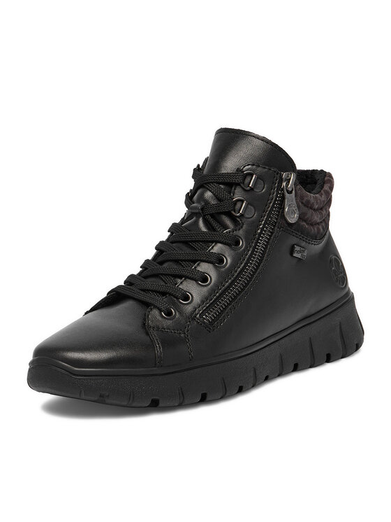 Rieker Μποτίνια Rieker CEO-N1305-00 Μαύρο