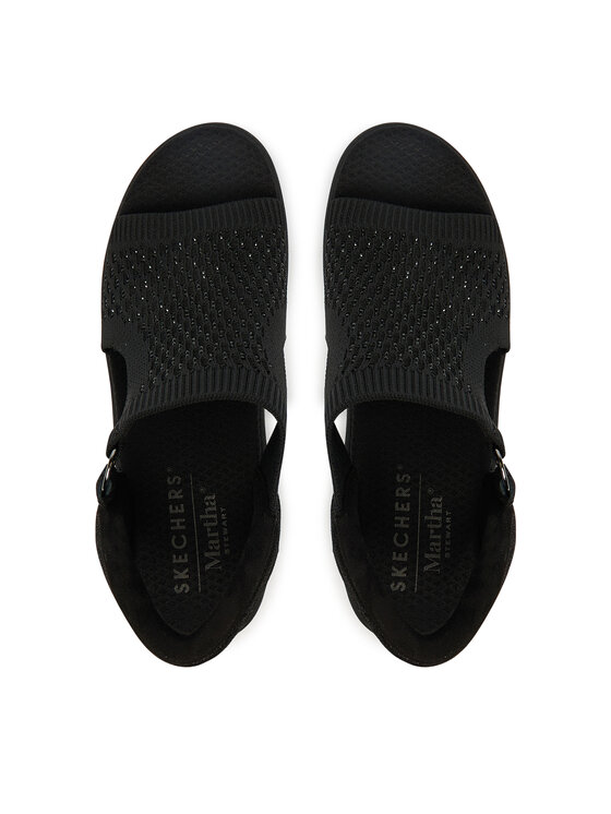 Skechers Босоніжки Skechers Martha Stewart: Pier-Lite - Park Path 188001/BBK Чорний