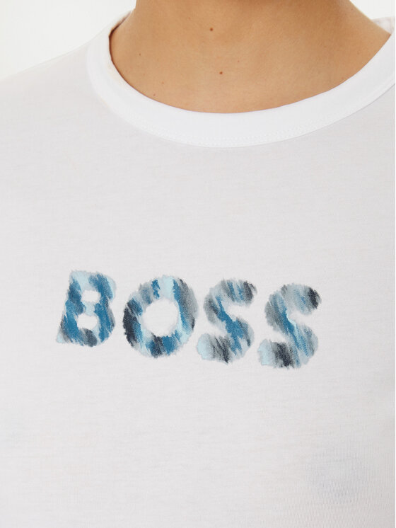 BOSS BOSS T-shirt C_Elogo 50535322 Bijela Regular Fit