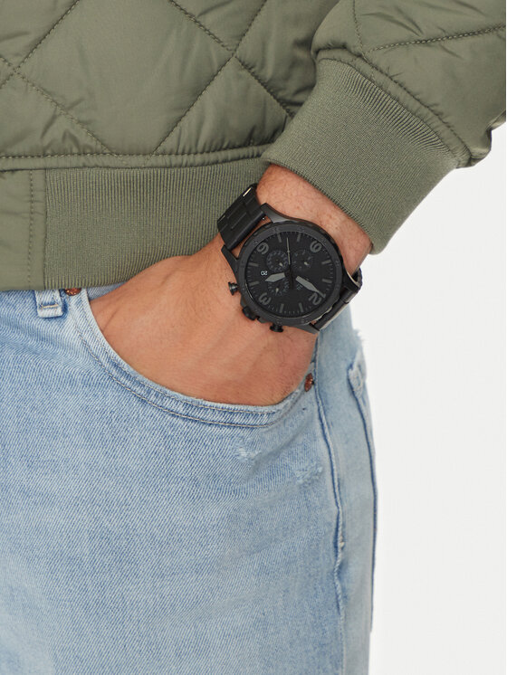 Fossil Ceas Fossil Nate JR1401 Negru