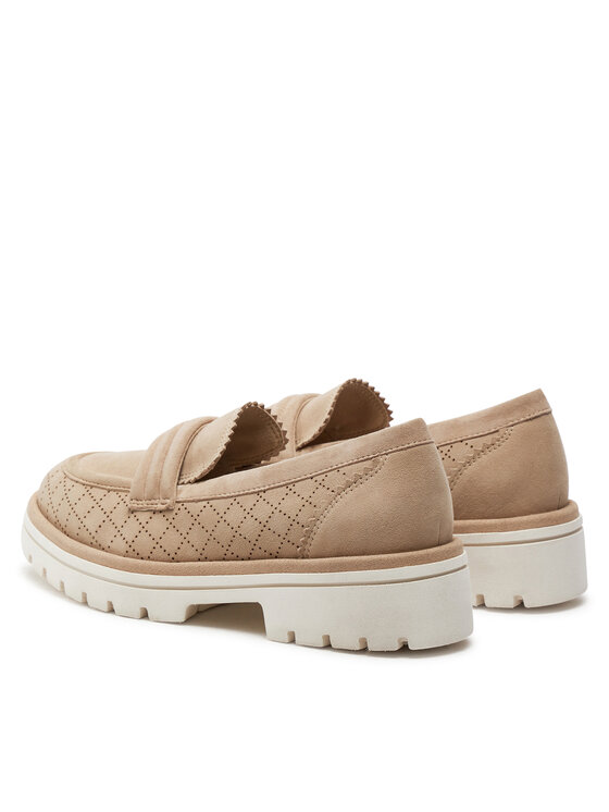 Caprice Loafersy Caprice 9-24750-42 Béžová