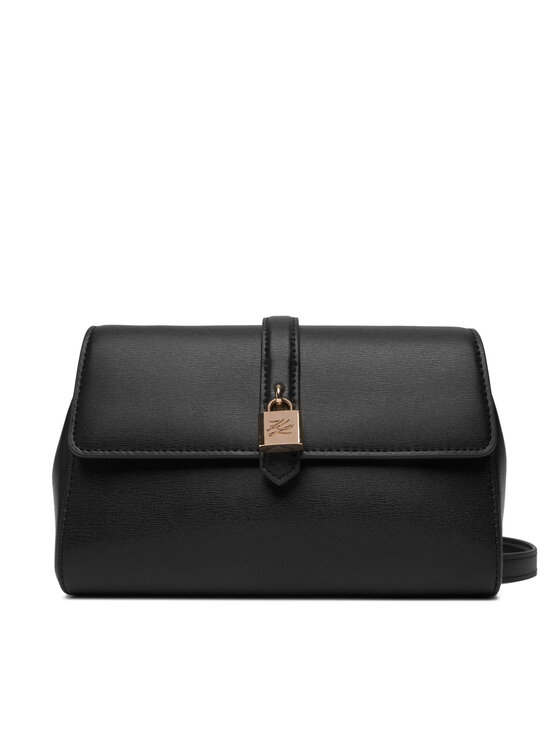 KARL LAGERFELD Ročna torba KARL LAGERFELD B1W30263 Črna