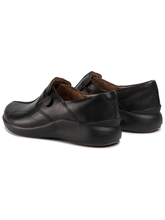Clarks Félcipő Clarks Un. Loop2 Walk 261447574 Fekete
