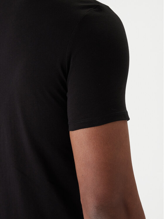 Guess Guess Футболка M2YI71 I3Z14 Чорний Slim Fit