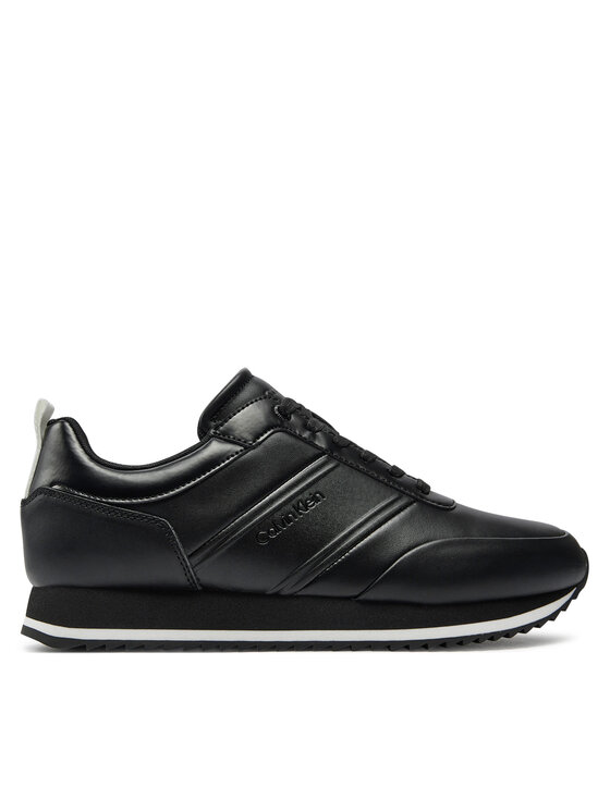 Calvin Klein Zapatillas Calvin Klein Low Top Lace Up Lth Hf HM0HM01553 Negro