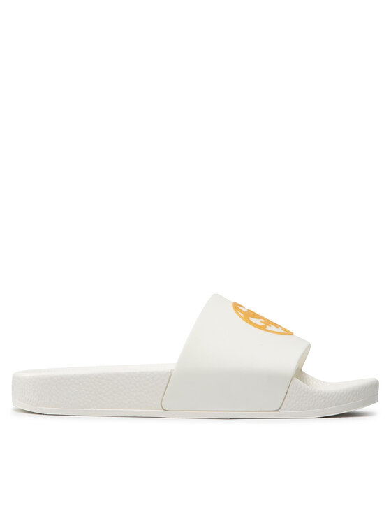 Guess Klapki Guess 4G Logo Beach Slippers E2GZ01 BB00F Biały