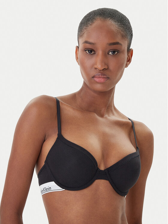 Calvin Klein Underwear Calvin Klein Underwear Nedrček s kostjo 000F3784E Črna