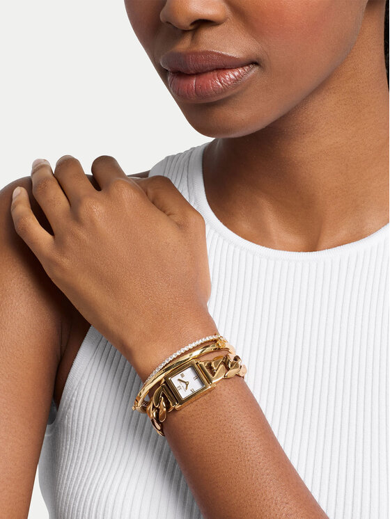Michael Kors Uhr und Armband Set Michael Kors Georgie Gift Set MK7655SET Goldfarben