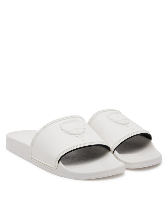 KARL LAGERFELD Шльопанці KARL LAGERFELD Kondo KL70009A Білий