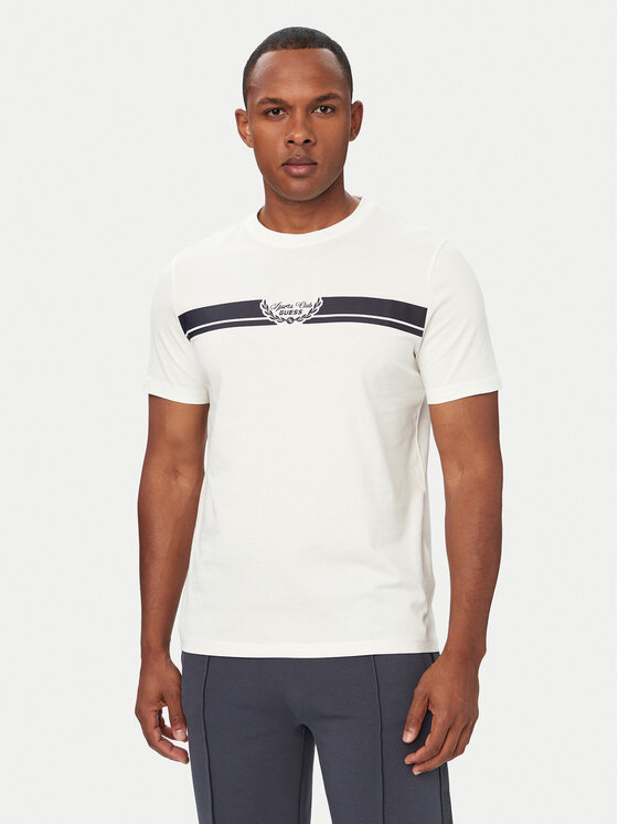 Guess Guess Футболка Z6YI25 K5089 Кремовий Regular Fit