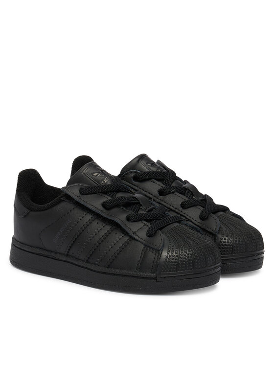 adidas Sportcipők adidas Superstar II Comfort Closure Elastic Lace JR9415 Fekete