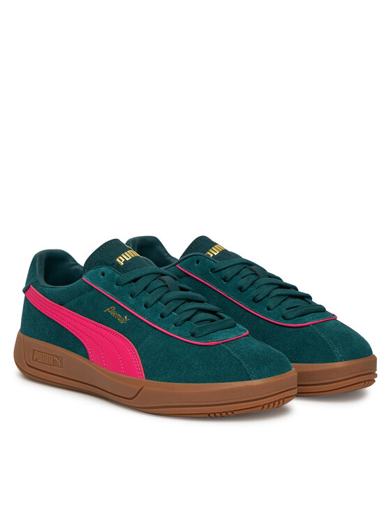 Puma Снікерcи Puma Club Klassika SD 400718 05 Зелений