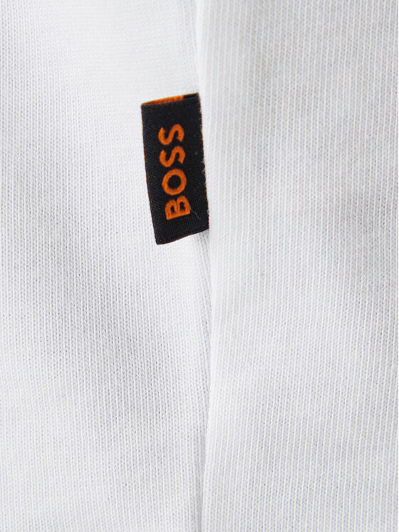 BOSS BOSS Camiseta Te_Wagon 50546958 Blanco Relaxed Fit
