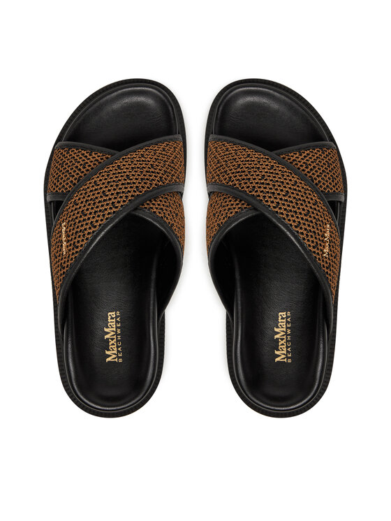 Max Mara Beachwear Šlepetės Max Mara Beachwear Party 25165210396 Ruda