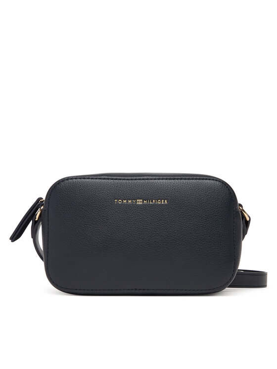 Tommy Hilfiger Rankinė Tommy Hilfiger Th Logo Camera Bag AW0AW18115 Tamsiai mėlyna