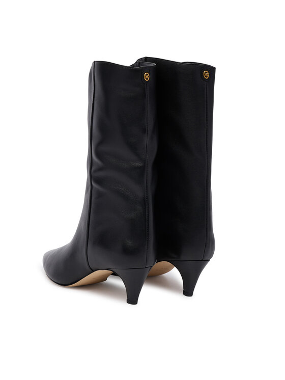 MICHAEL Michael Kors Μποτάκια MICHAEL Michael Kors Daniela Mid 40F6DNME6L Μαύρο