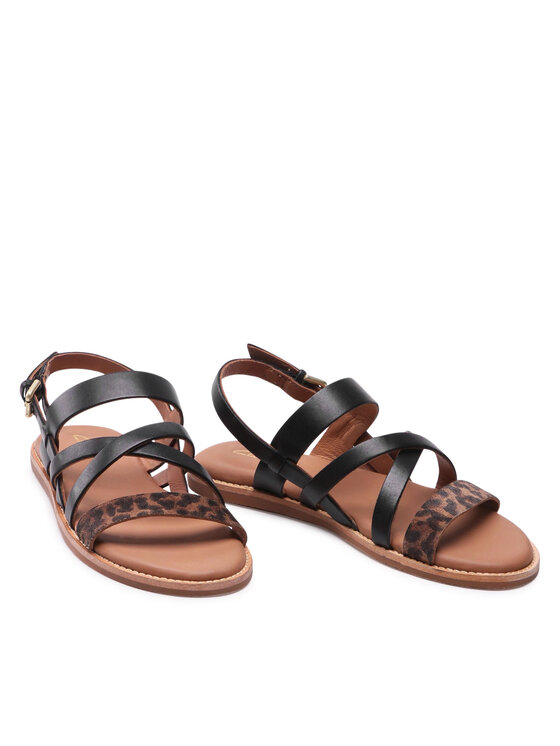 Clarks Szandál Clarks Karsea Sun 261660304 Fekete