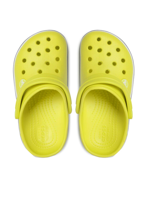 Crocs Klapki Crocs Crocband Clog K 207006 Żółty