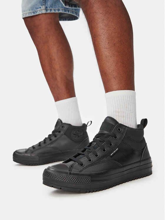 Converse Šnurovacia obuv Converse Chuck Taylor All Star Malden Street Boot A04478C Čierna